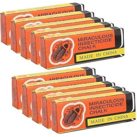 FITLAB-20 boîtes anti-cafards craie magique sans poussière pour cafards fourmis,de (1/4)