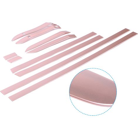 Lot de 10 baguettes décoratives de carrosserie pour Land Rover Aurora 2020, couleur or rose (1/4)