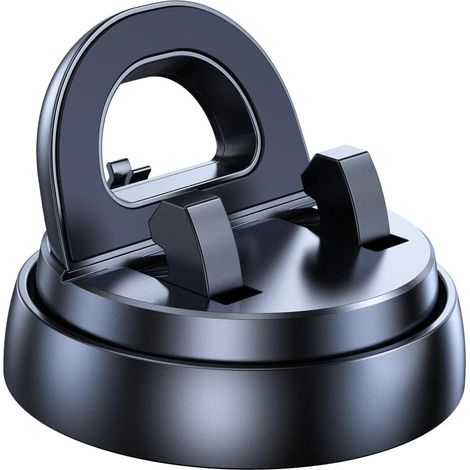 Support de téléphone de voiture - Support de téléphone de voiture réglable rotatif à 360 degrés avec silicone antidérapant Support de téléphone pour tableau de bord (1/5)