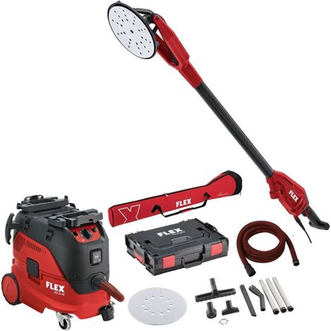 FLEX Wand- und Deckenschleifer GE 6 X-EC Set 30 l Klasse M