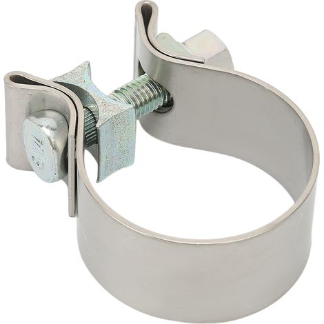 Collier de serrage universel pour échappement, bride d'étanchéité en acier inoxydable, robuste et antirouille, pour collecteur et tubulure, diamètre 2 pouces, lot de 2. (1/5)
