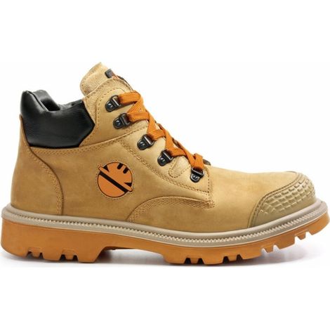 Chaussures de sécurité hautes S3 Digger Dint H – Antidérapantes SRC – Semelle résistante à la chaleur 300°C – Pointure 42 – Cuir nubuck – Dike