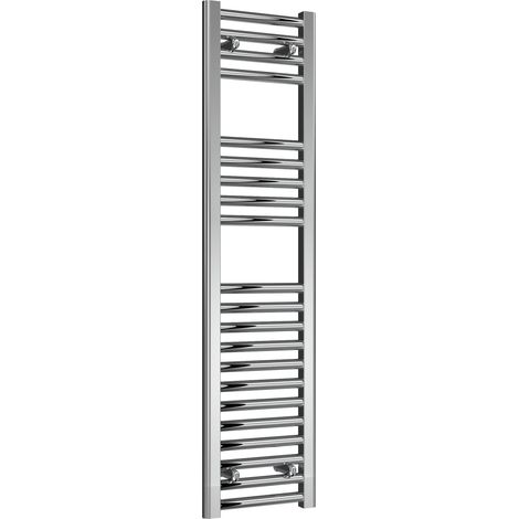 Reina Diva Chrome Electric Towel Rail 1200mm High x 300mm Wide (Standard Element) (1/5)