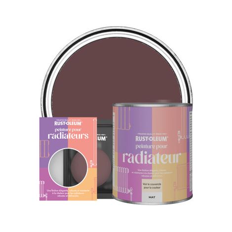 Peinture pour Radiateur, Finition Mate - Mûre (1/3)