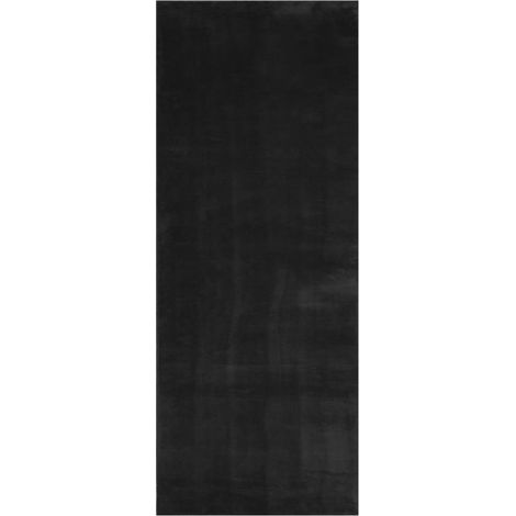Maison Exclusive - Tappeto a Pelo Corto HUARTE Morbido e Lavabile Nero 80x200 cm