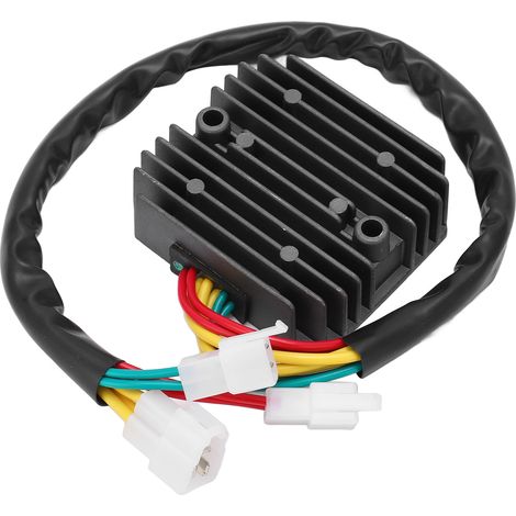 Régulateur de tension de moto, redresseur de tension en acier de remplacement pour VT1100 Shadow Ace Aero Spirit Sabre (1/5)