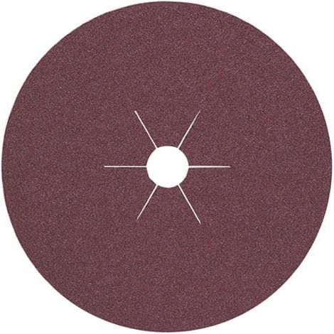 Fiberscheibe D.125mm K.24 f.HO/Metall Korund TECWERK (1/2)