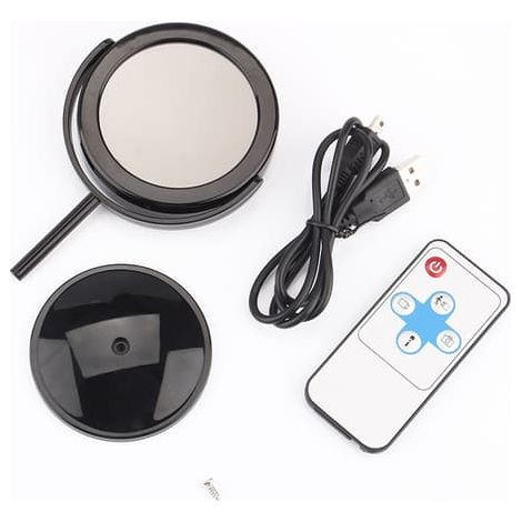 Mini caméra de surveillance à détection de mouvement avec miroir, caméra DVR cachée, caméra de sécurité (1/5)