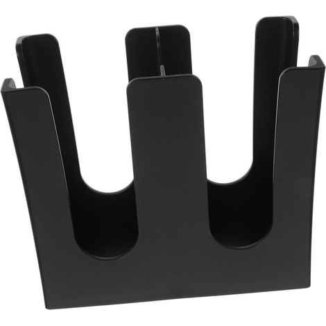 Porte-gobelets en papier, distributeur de gobelets jetables, porte-gobelets, noir (1/5)