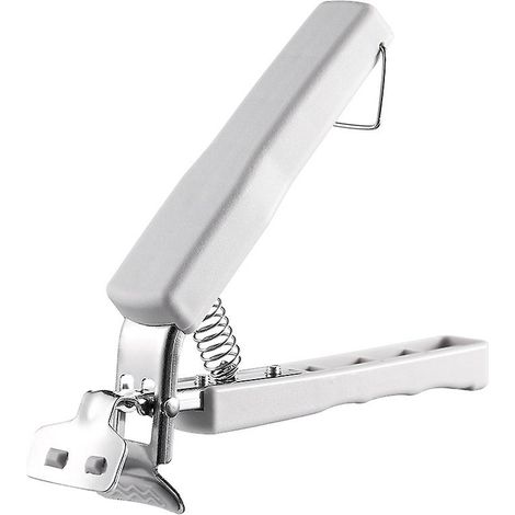 Pince de cuisine en acier inoxydable, clip anti-chaleur antidérapant, pince de préhension pour assiettes et bols chauds, ustensile de service résistant à la chaleur (1/4)