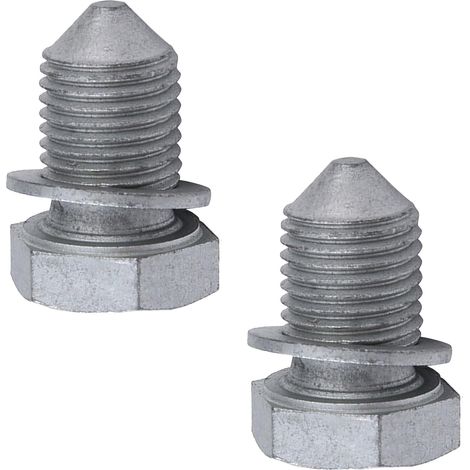 2 pièces de bouchon de vidange d'huile, N90813201 N90813202 bouchon de vidange d'huile m14x1,5, vis de vidange d'huile, joint d'étanchéité pour bouchon de vidange d'huile pour voitures (1/5)