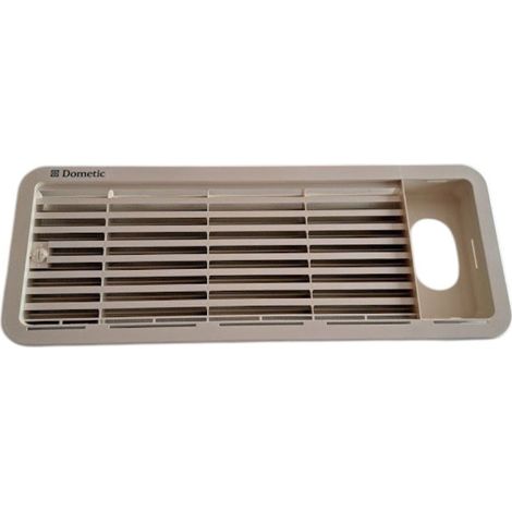 GRILLE AERATION AU DESSUS 479X185.2MM POUR REFRIGERATEUR DOMETIC - 241285730 (1/3)