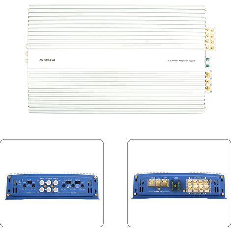 Amplificateur audio portable pour voiture, caisson de basses HiFi, système stéréo pour voiture (1/5)