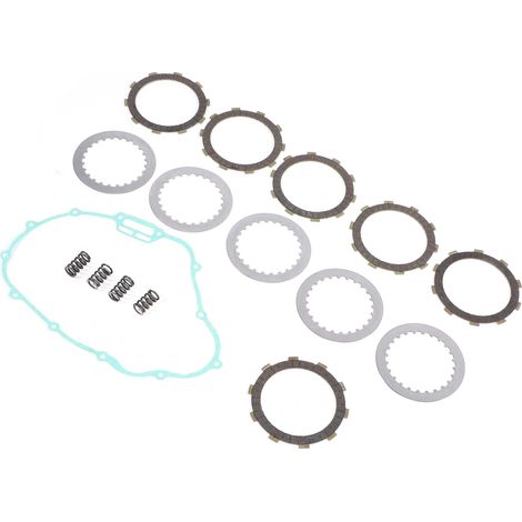 Disques de friction, ressorts et joint d'embrayage 11394-HM3-670 compatibles avec Honda Sportrax 300 TRX300EX TRX300X 2x4