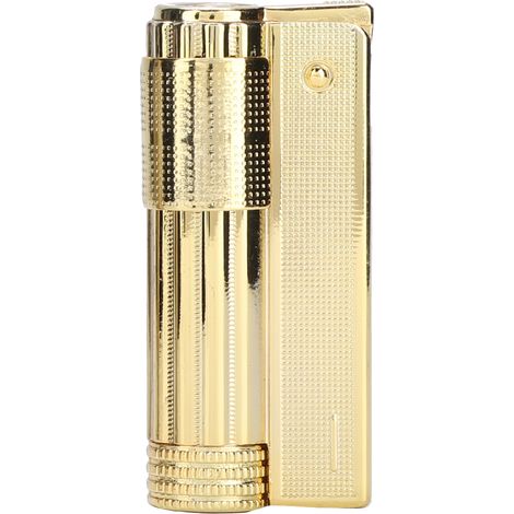 Briquet à huile portable rétro vintage rechargeable pour homme, cadeau doré, allume-cigarettes de style ancien. (1/5)