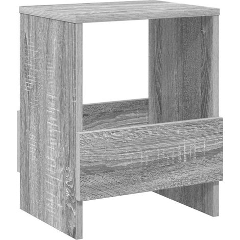 Magazinregal Graues Sonoma 35 x 30 x 45 cm vidaXL