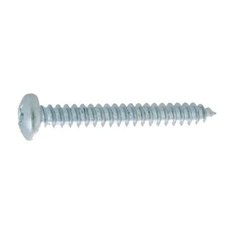 Ultima-Schrauben-Fixieren-Kleben Blechschraube Zylindrischer Kopf Weiß 4,8x50mm