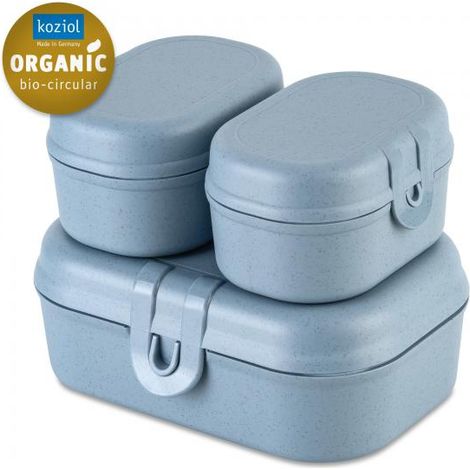 Koziol Pascal Ready Mini scatola lunch blu ermetica