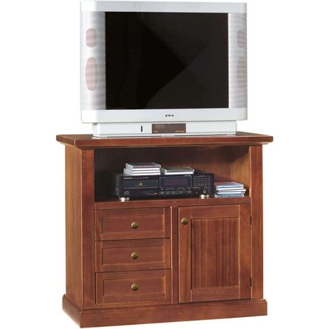 CONNELL - mobile porta tv in legno massello
