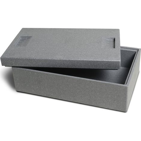 Climapor Styropor Thermobox klein 54,5 x 35 x 18 cm - 16,5 L - 1 Box (1/5)