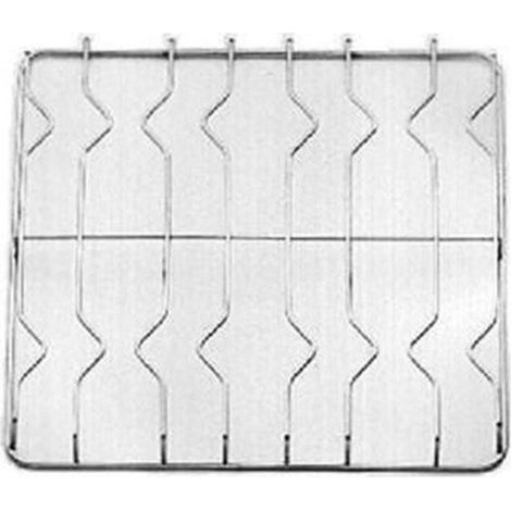GRIGLIA PER CUCINA ADATTA ARISTON CM 455 x 468 COLORE ACCIAIO 4 FUOCHI F 209 (1/2)