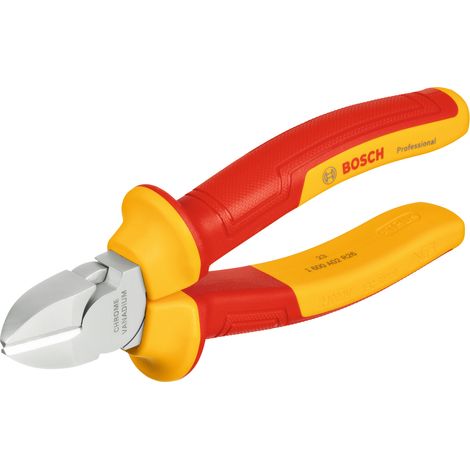 BOSCH 1600A02ND9 Alicates aislados de corte lateral VDE (160 mm)