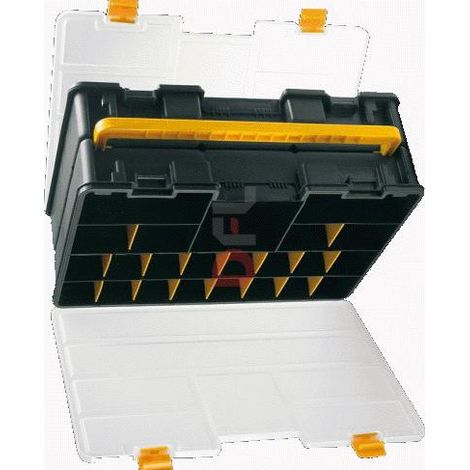 VALIGETTA CASSETTA PORTAMINUTERIA PORTA OGGETTI 46SCOMPARTI ART4600 CM.44X32X16 (1/10)