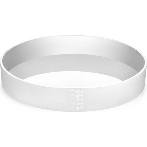 Moule Rond en Silicone de 35 cm, moules en résine époxy, Grands moules à Plateau en résine, pour fabriquer des Tables, des Plateaux, etc. (1/5)