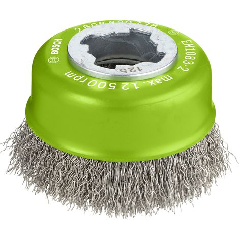 Bosch Brushing PRO Stainless Steel clean X-Lock Cup Brush 75 x 0.3 mm 2608620728