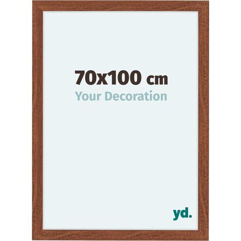 yd. - Cadre photo 70x100 - Noyer - MDF - Como (1/5)