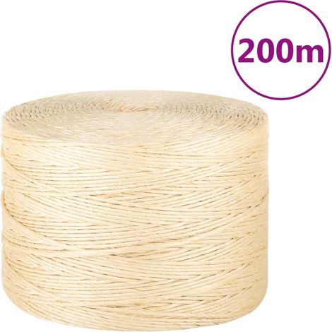 Cuerda 100% sisal 3 mm 200 m