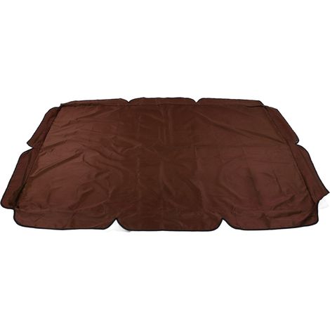 Housse de protection imperméable pour balançoire de jardin, couverture en toile Oxford 210D argentée pour balancelle extérieure