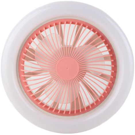 ALLIANDISLampe de ventilateur de plafond petite E27 30W lampe de ventilateur LED réglable silencieuse pour chambre d'enfant chambre 85‑265V (1/5)