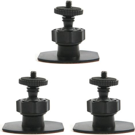 Confezione da 3 supporti a ventosa per parabrezza auto per action camera Mobius - Nero (1/3)