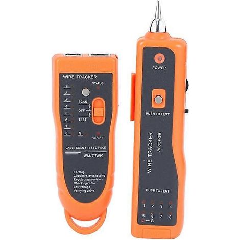Utp Stp Cat5 Cat6 Rj45 Lan Network Cable Tester Line Finder Xq-350-- (1/5)