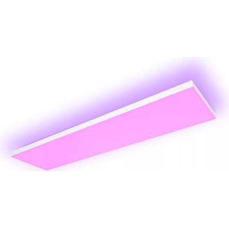 Philips Hue Datura Plafonnier Rectangulaire (Blanc) Lumière blanche et colorée - White and Color Ambiance (1/5)