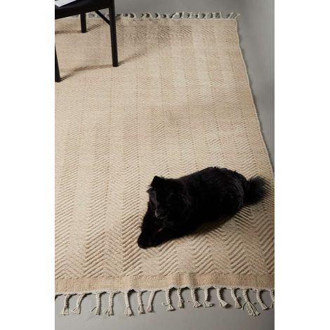 Loke tapis 300x203cm beige. (1/5)