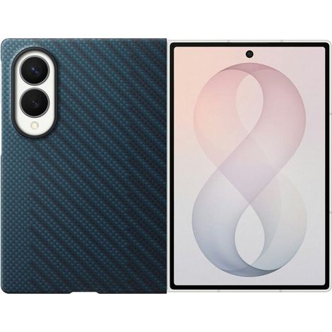 Samsung Carbon Back Cover Azul Magnético Samsung Galaxy Z Fold 8