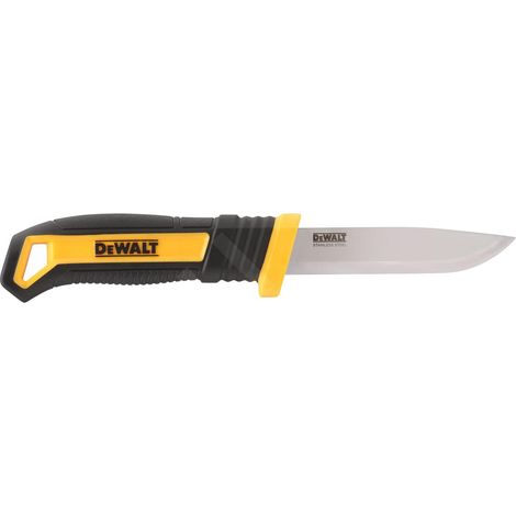 Dewalt – Couteau à baldaquin fixe pour bois dur – Coupe nette sans éclat – Étui inclus – DWHT110354