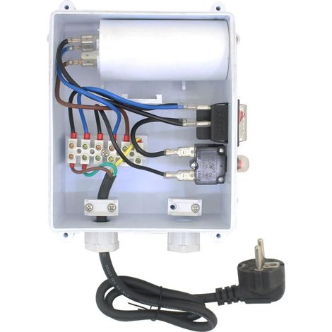 Coffret Électrique pour Pompe de Puits Profond Submersible 220V - Boîtier de Démarrage et Commande pour Pompe Immergée de Forage (1/5)