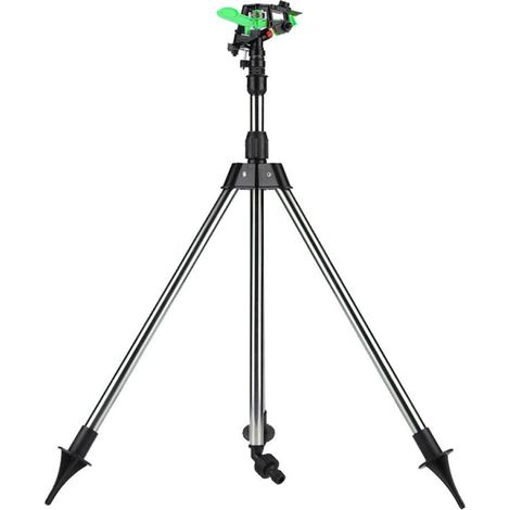 Arroseur de pelouse, trépied d'arrosage pour plantes de jardin, buse à bascule automatique rotative à 360°, outil de jardinage (1/5)