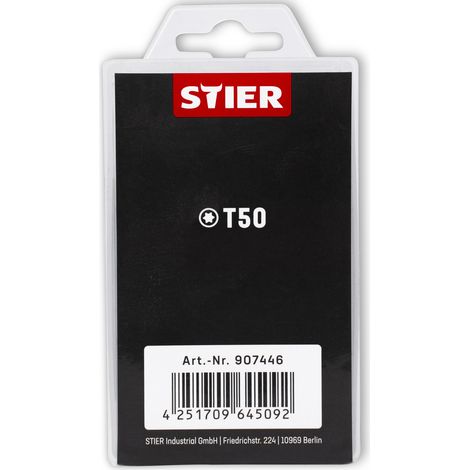 STIER TORX-Bit-Großpackung T50 (1/5)