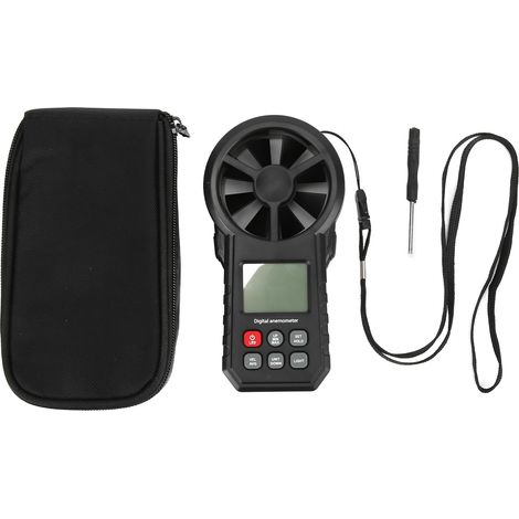 MT62 Digital Anemometer HighAccuracy Portable Handheld LCD Temperature Air Speed Meter (1/5)