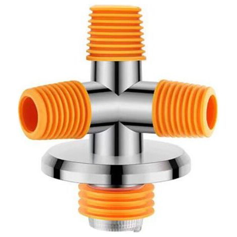 Washing Machine Floor Drain Hose, 2 in 1 Tee, Deodorant, Sewer Sink, Elbow Hose Connector (1/5)