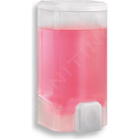 Novaservis Programme d'hygiène - Distributeur de savon liquide, 500 ml, transparent 69086,P (1/2)
