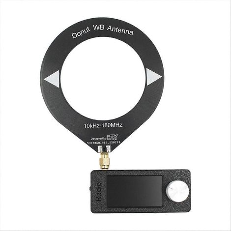 SI4732 tragbares Radio, 10 kHz–180 MHz, SMA-Schnittstelle, Rahmenantenne, LSB, USB, AM/FM, Mini-Taschenradio, Empfänger (1/5)