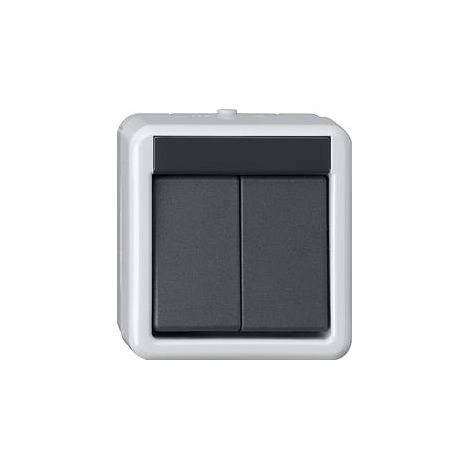 GIRA 516130 Nero, Grigio interruttore elettrico
