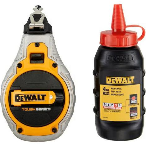 DEWALT SZNUR TRASERSKI 6:1 30m +KREDA CZERWONA
