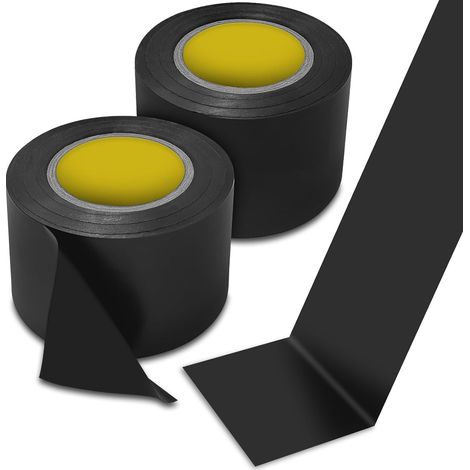 Ruban adhésif isolant électrique PVC 50mm x 20m, 2 Pièces Ruban de Câbles Résistant à la Chaleur Rubans ÉLectrique Bande, Multifonctionnel, pour Ménage Voiture Faisceaux de Câbles (1/5)