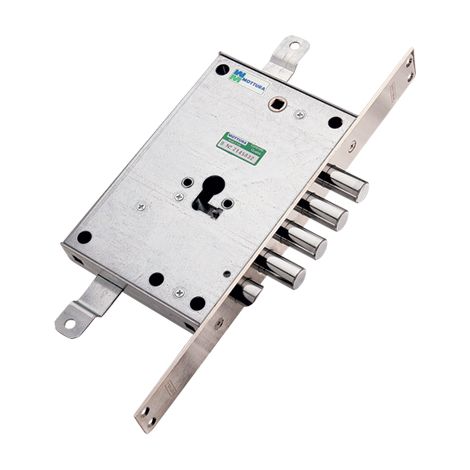 SERRATURA METALLO INFILARE 85771 MOTTURA  F.SAGOM M2 TRIPL+SCR IP.MM 28 E.MM 63 SX